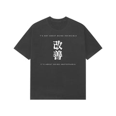 NOA - Improvement Typography Black Premium Unisex T-Shirt