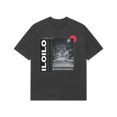 NOA - ILOILO Typography Black Premium Unisex T-Shirt