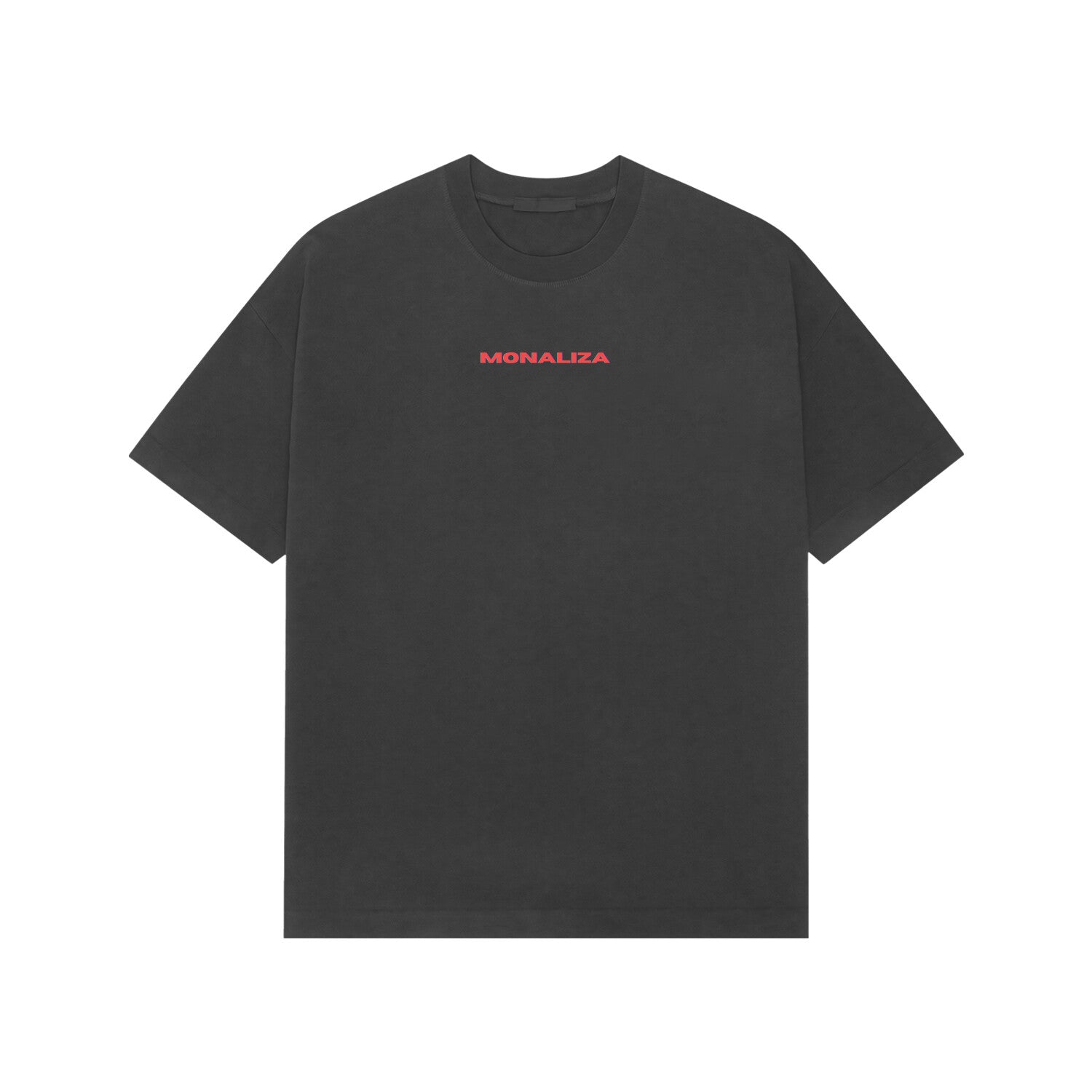 NOA - MONALIZA BLACK UNISEX PREMIUM OVERSIZED T-SHIRT