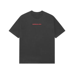 NOA - MONALIZA BLACK UNISEX PREMIUM OVERSIZED T-SHIRT