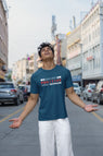 Men's Navy Blue Positive Mindset Classic T Shirt