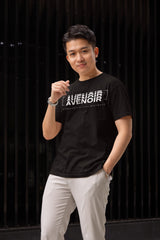 Avenoir Black CLassic T Shirt For Men