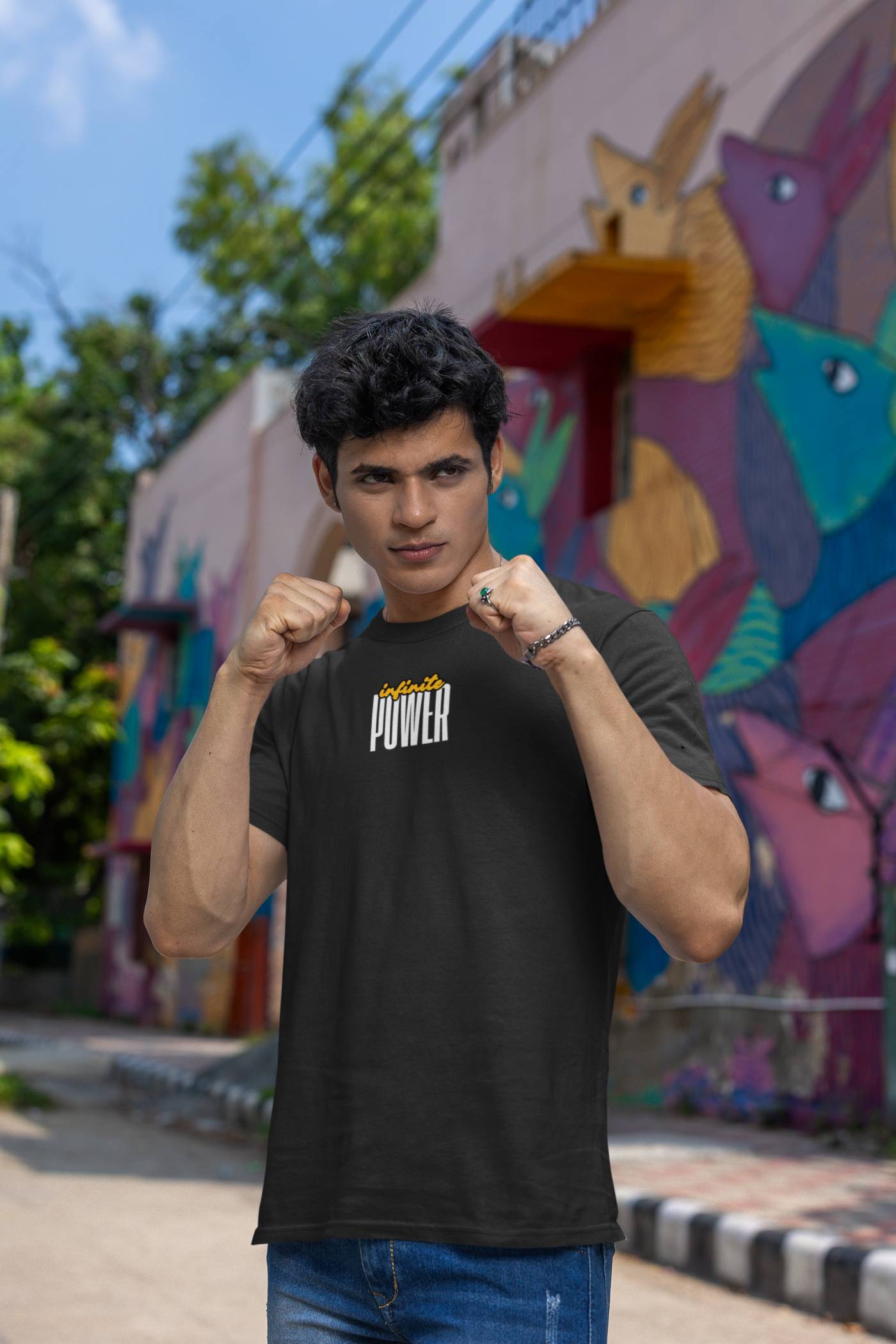 INCsane - Power Typography Classic T-Shirt For Men