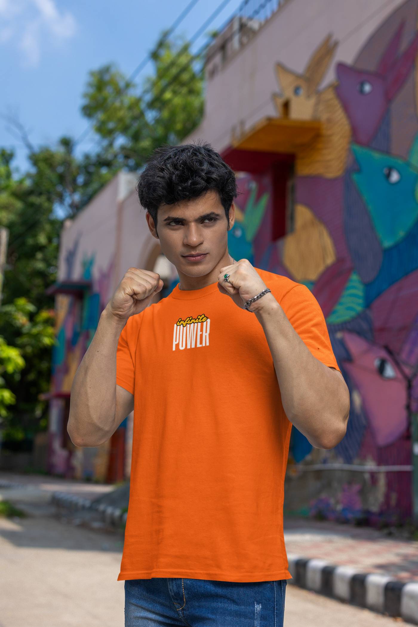 INCsane - Power Typography Classic T-Shirt For Men