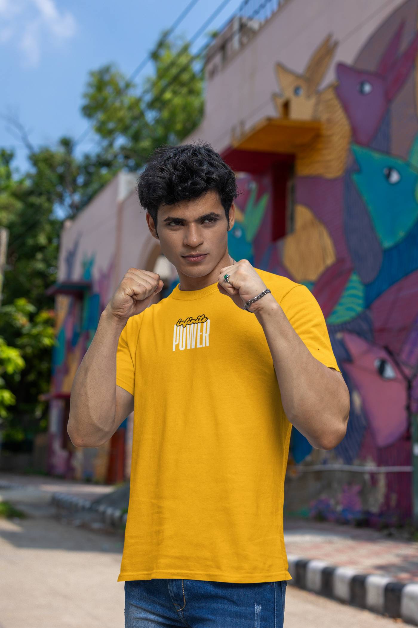 INCsane - Power Typography Classic T-Shirt For Men