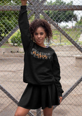 NOA - PMP Typography Black Lightweight Premium Unisex Sweatshirt