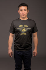 Black Don't Trust Anyone Classic T Shirt For Men