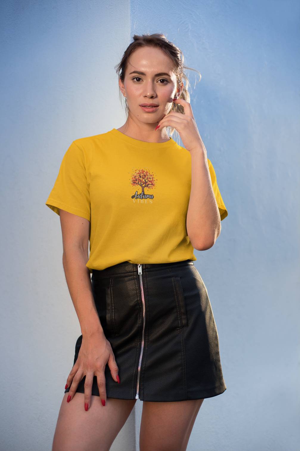 NIñO - Autumn Slim Fir T-Shirt For Women
