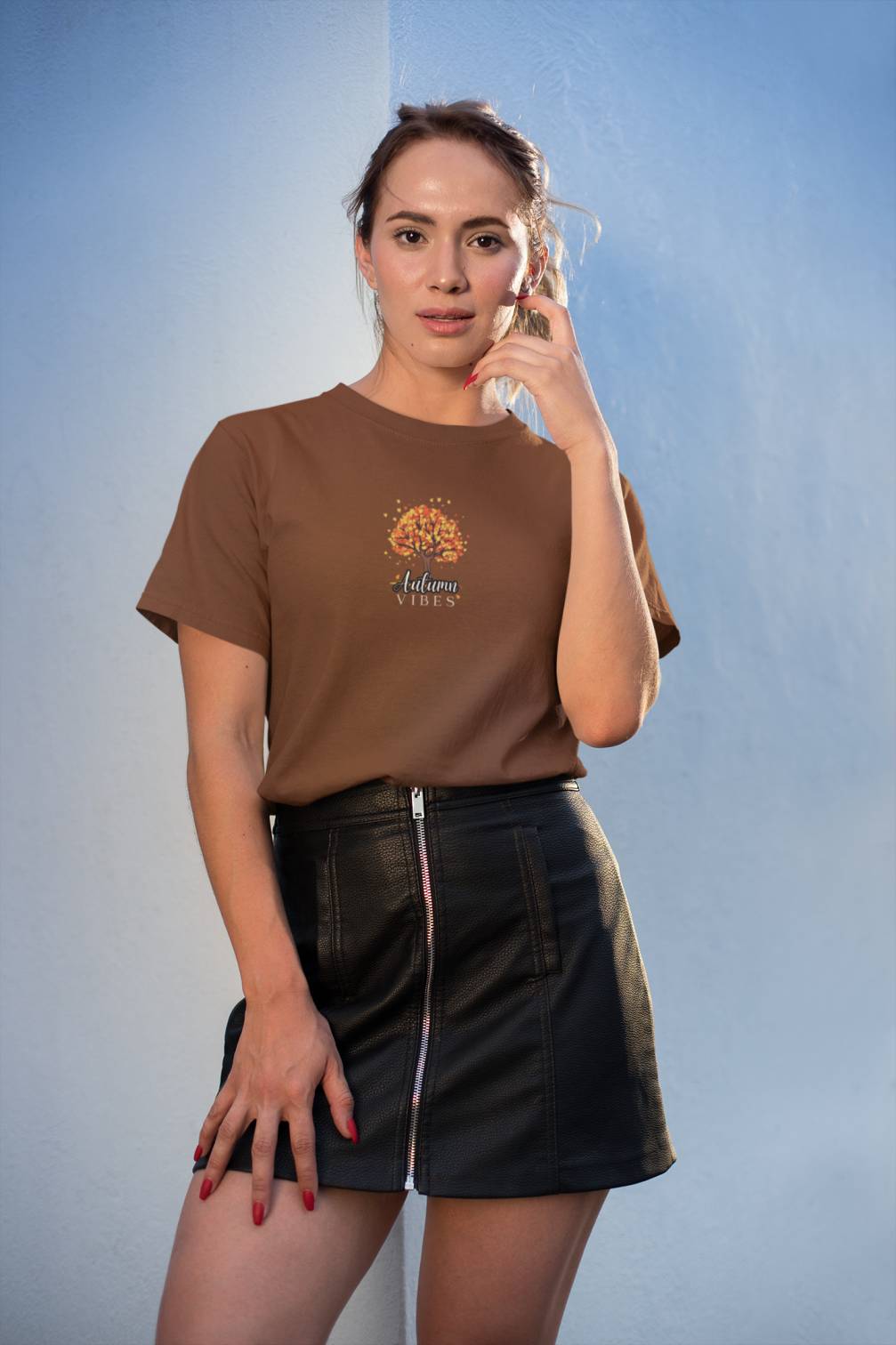 NIñO - Autumn Slim Fir T-Shirt For Women