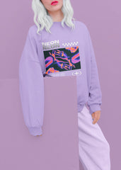 INCsane - Neon Iris Lavender Unisex Sweatshirt
