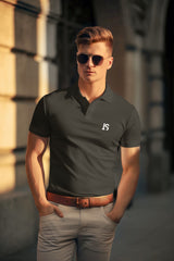 INCsane - Black Polo T Shirt For Men