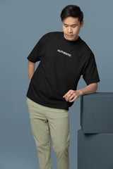 Black Authentic Oversized T Shirt For Men