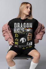 NOA - Dragon Ball Z Black Unisex Premium Oversized T-Shirt