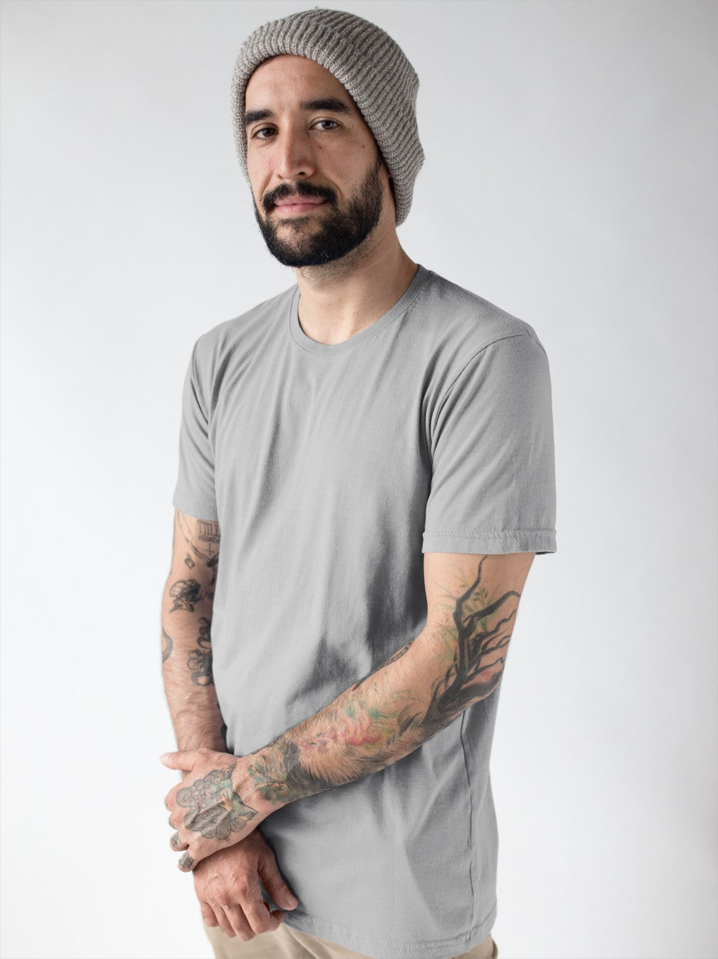 Men's Classic Mélange Grey T-shirt