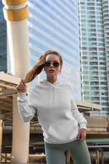 NIñO - White Heavyweight Unisex Hoodie