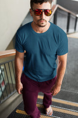 Men's Classic Navy Blue T-shirt