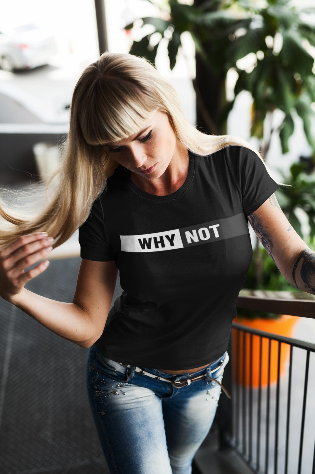 NIñO - Black and White Typography Unisex Classic T-Shirt
