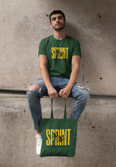 NIñO - Olive Green Sprint Classic T-Shirt For Men
